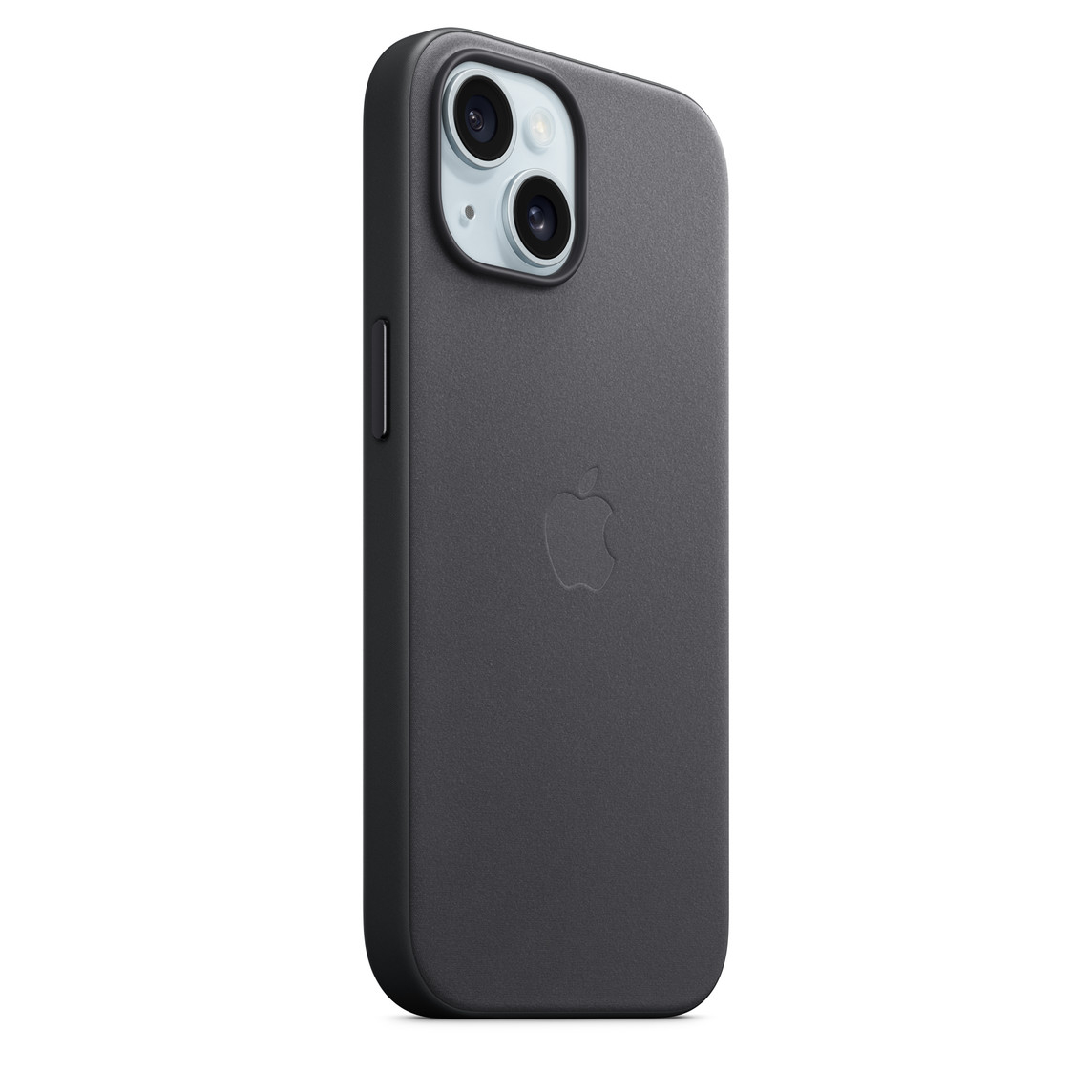 iPhone 15 MagSafe Feingewebe Case Hülle (MT393ZM/A) - Schwarz