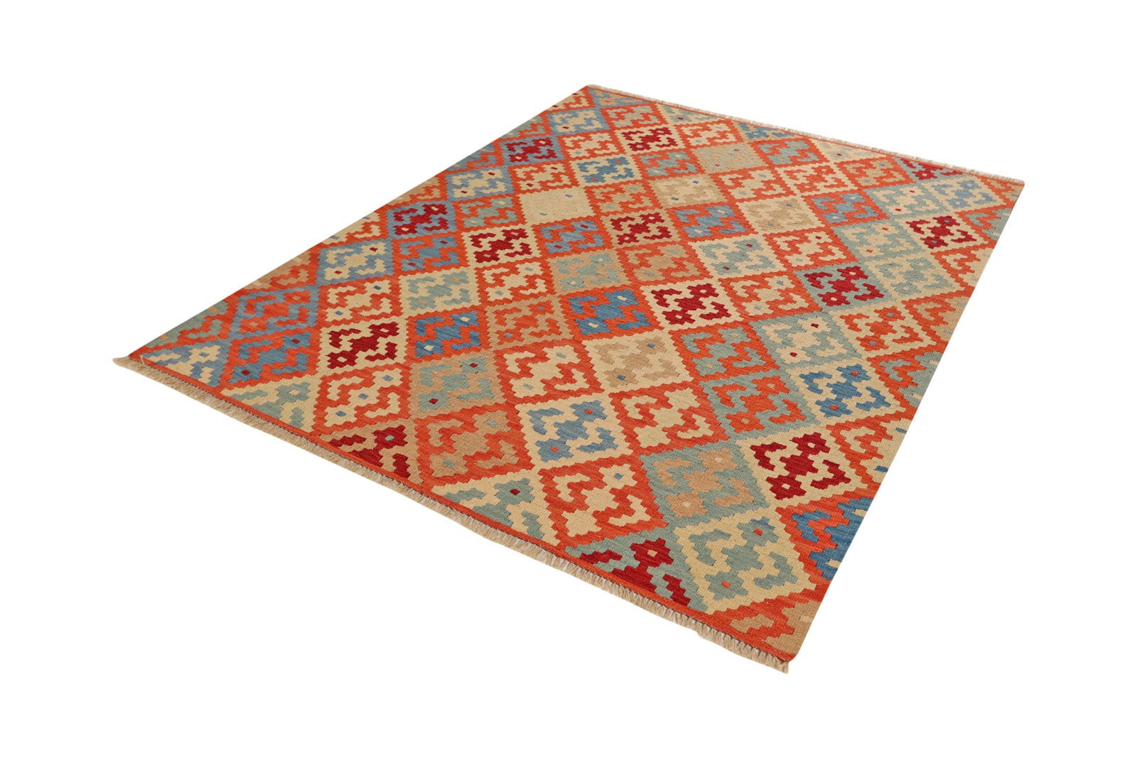 porta x Ipek Kelimteppich GASHGAI EMILIY 154 x 197 cm mehrfarbig