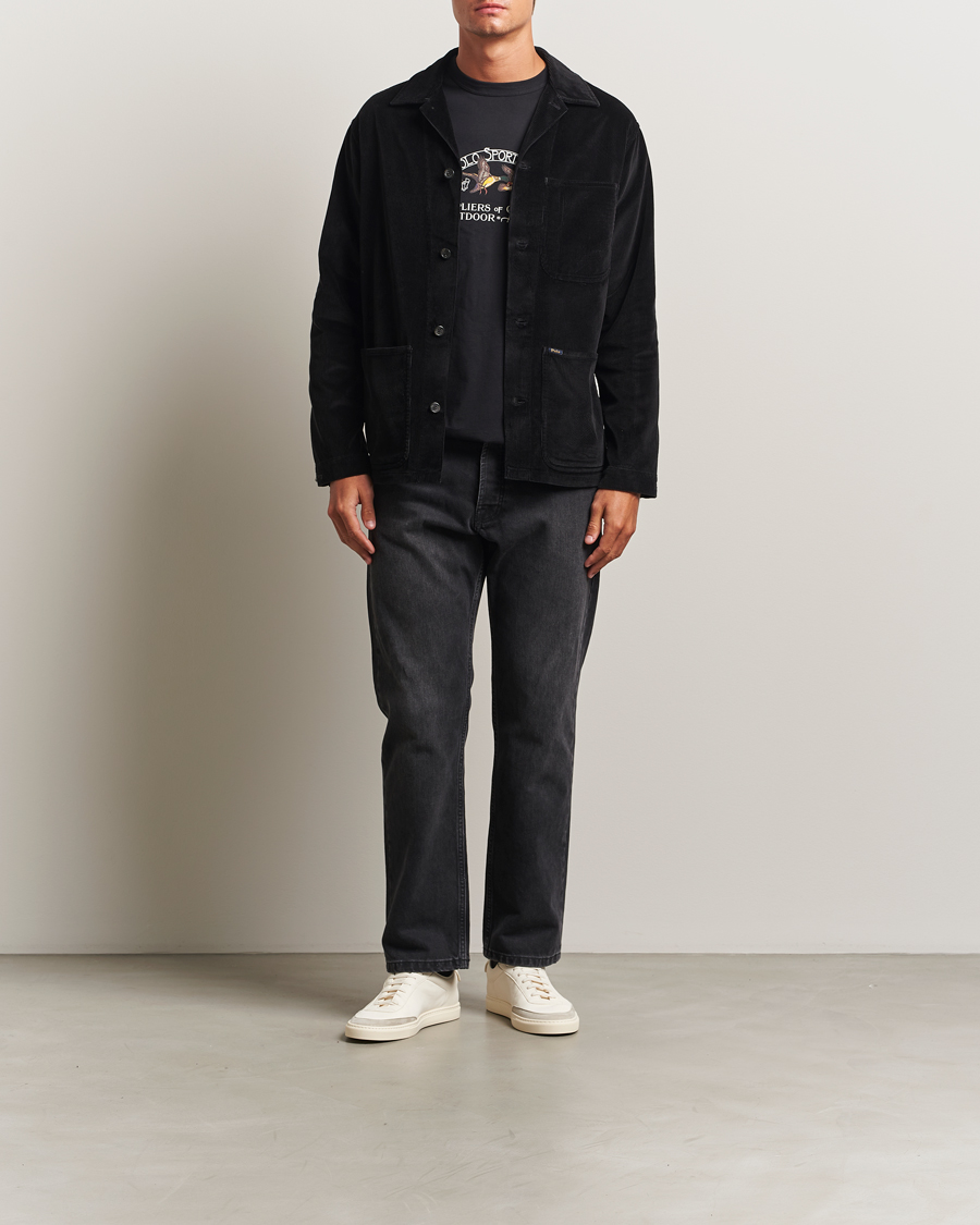 Polo Ralph Lauren Corduroy Pocket Shirt Polo Black