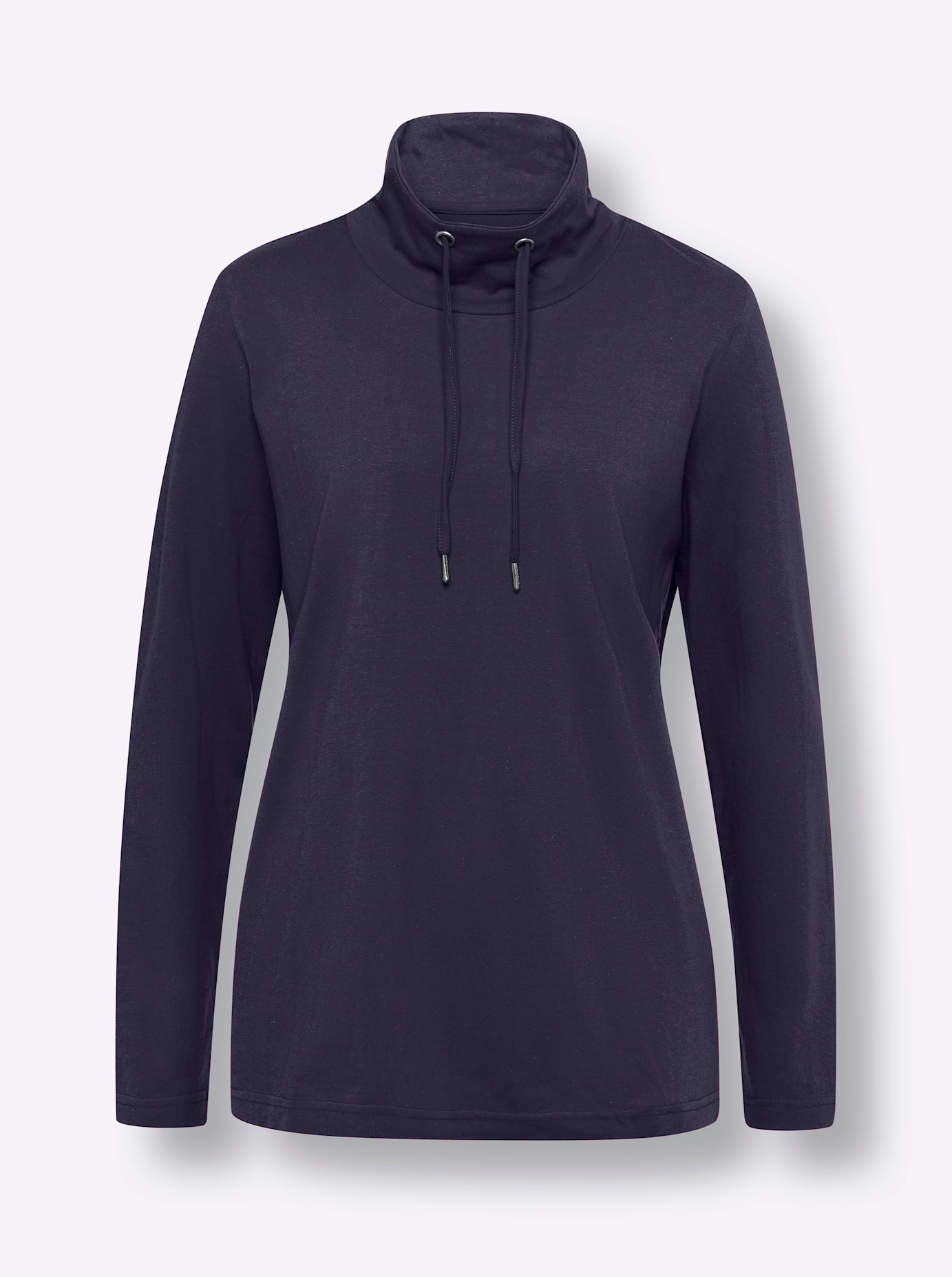 Classic Basics Stehkragenshirt »Langarm-Shirt«, 1 Stk.