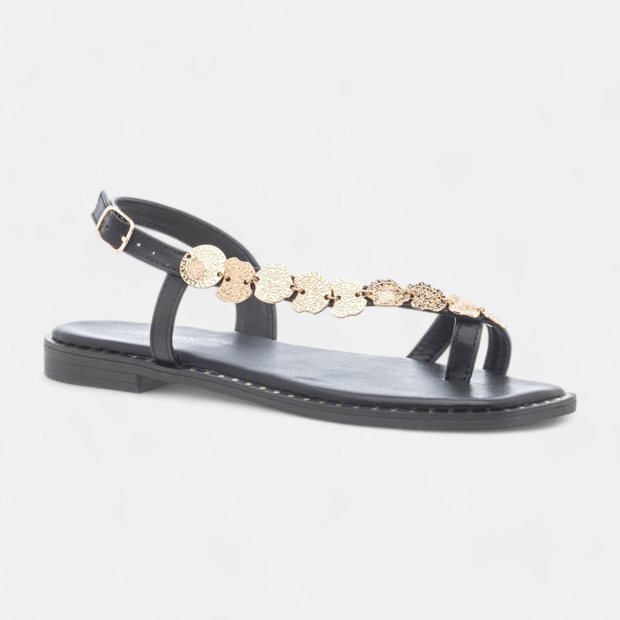 Nu-pieds Femme noir