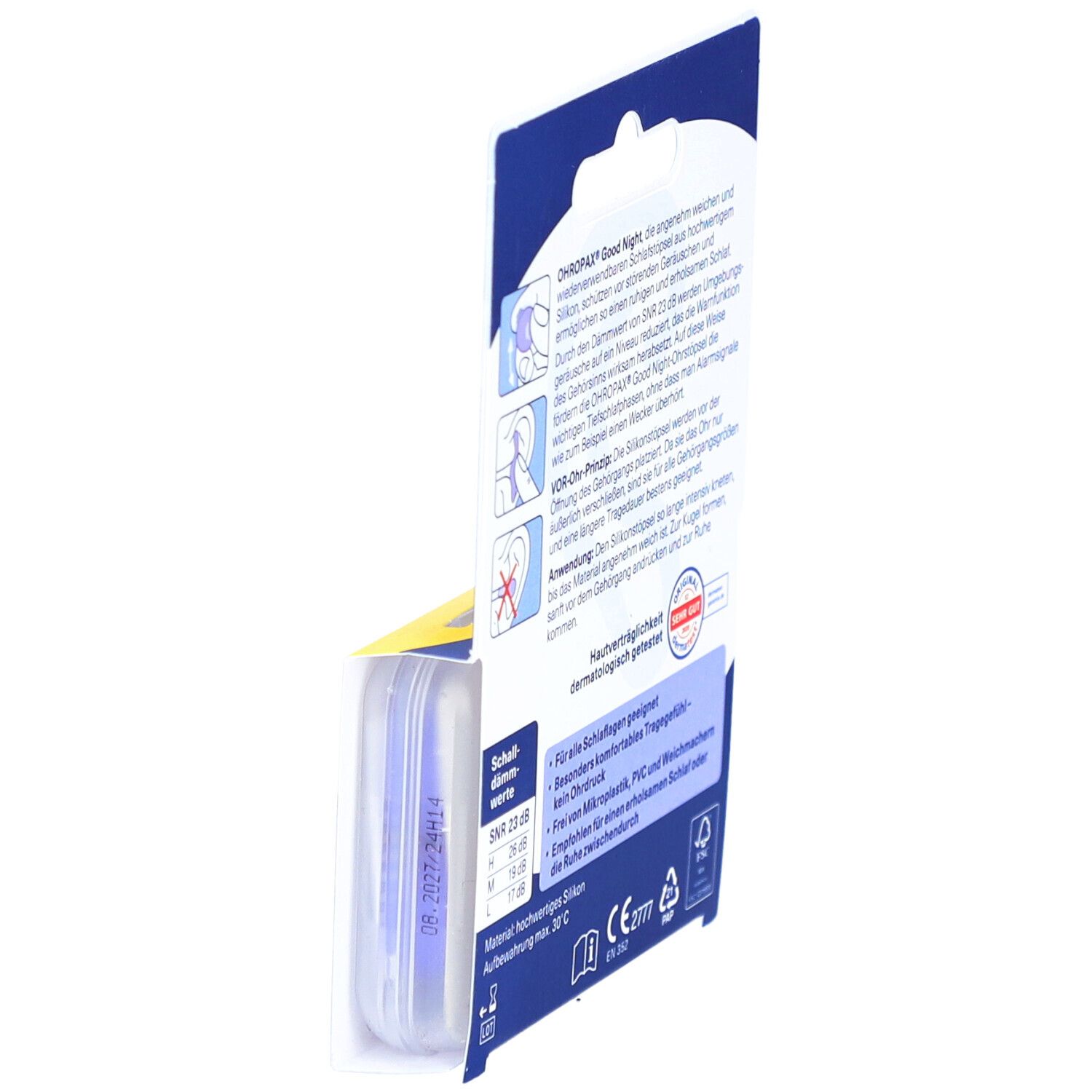 OHROPAX® Good Night Ohrstöpsel – für einen erholsamen Schlaf