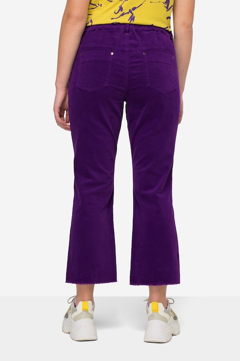7/8 Cordhose, Gummizug