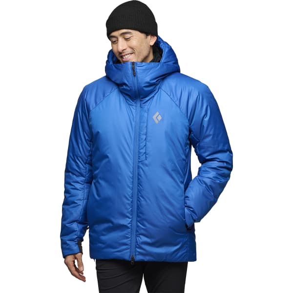 Doudoune alpinisme BLACK DIAMOND BELAY PARKA DRIFTER BLUE