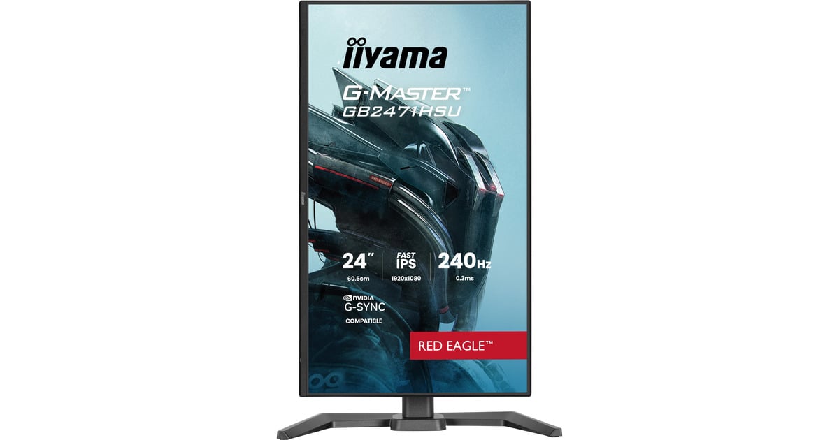 iiyamaG-Master Red Eagle GB2471HSU-B1 23.8