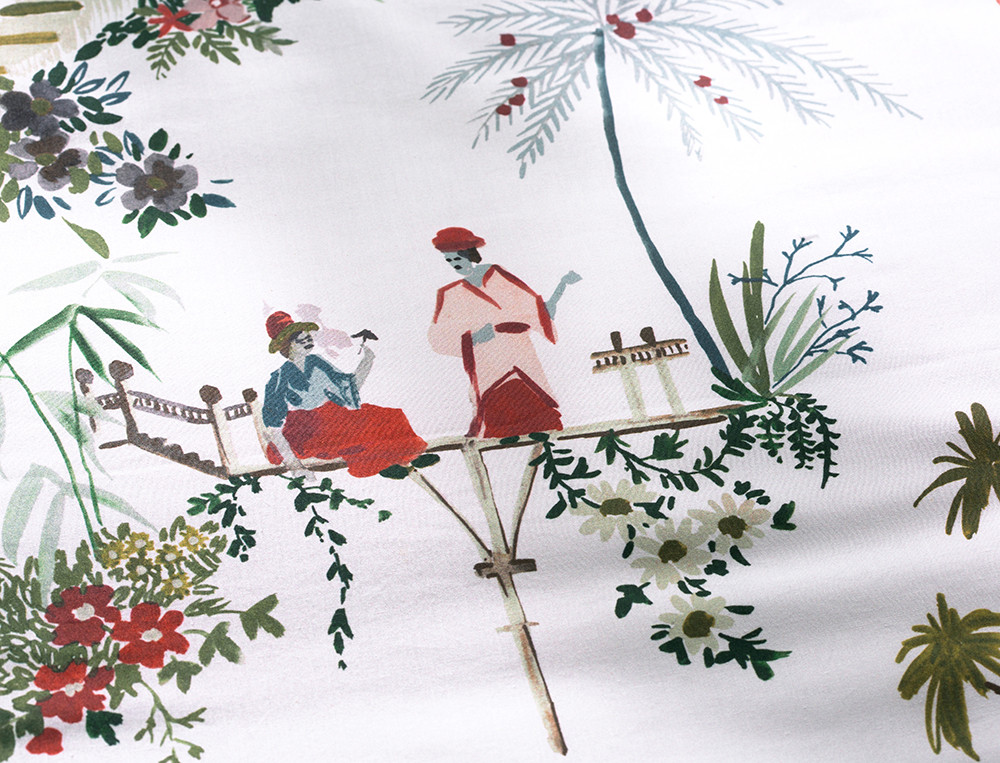 Housse de couette-Soleil levant