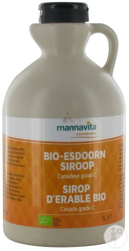 Mannavita Sirop D'Érable Bio Canada Grade C 1l