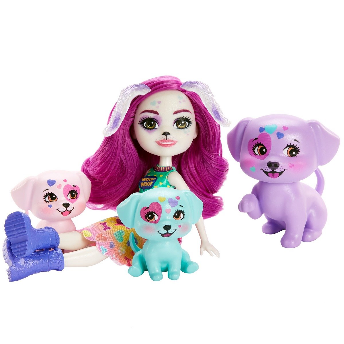 Enchantimals - Coffret Famille de Dessa Dalmatien