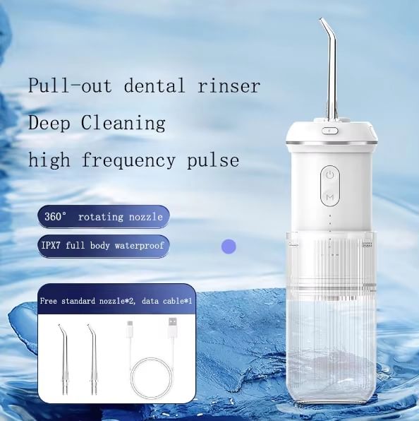 HOMTEC - USB oplaadbare waterflosser