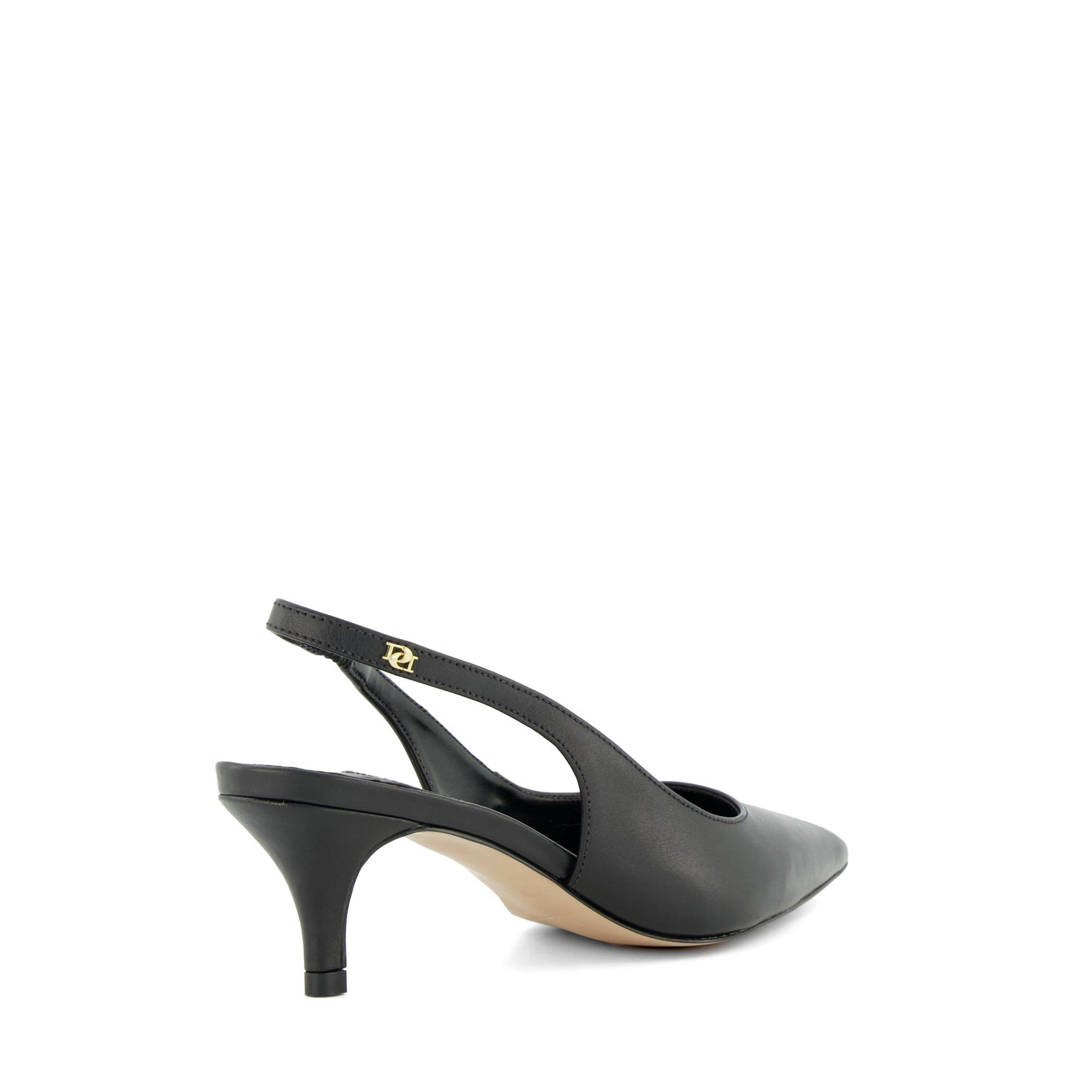 Dune London Capitol Kitten Mules
