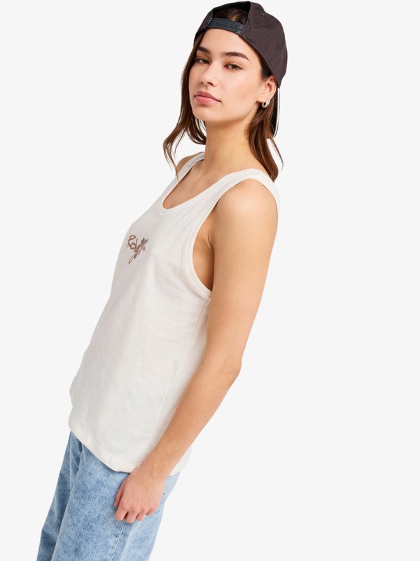 Dream Oasis Débardeur Blanc Femme