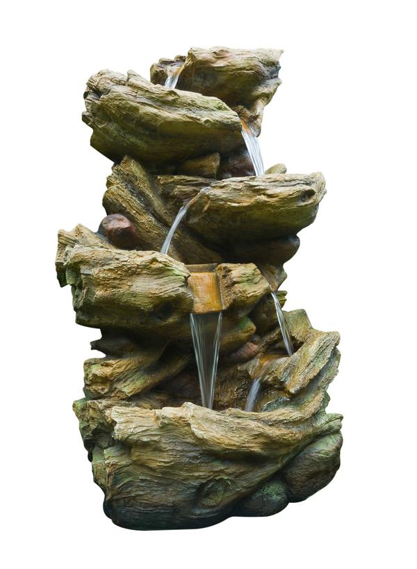 Ubbink Polyresin-Gartenbrunnen Wasserfall