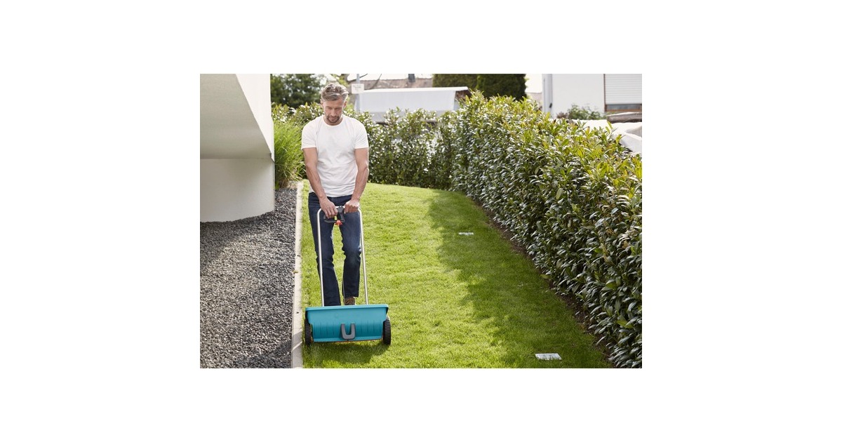 GARDENAStrooiwagen L strooiapparatuur  (Turquoise/zwart, 432-20)