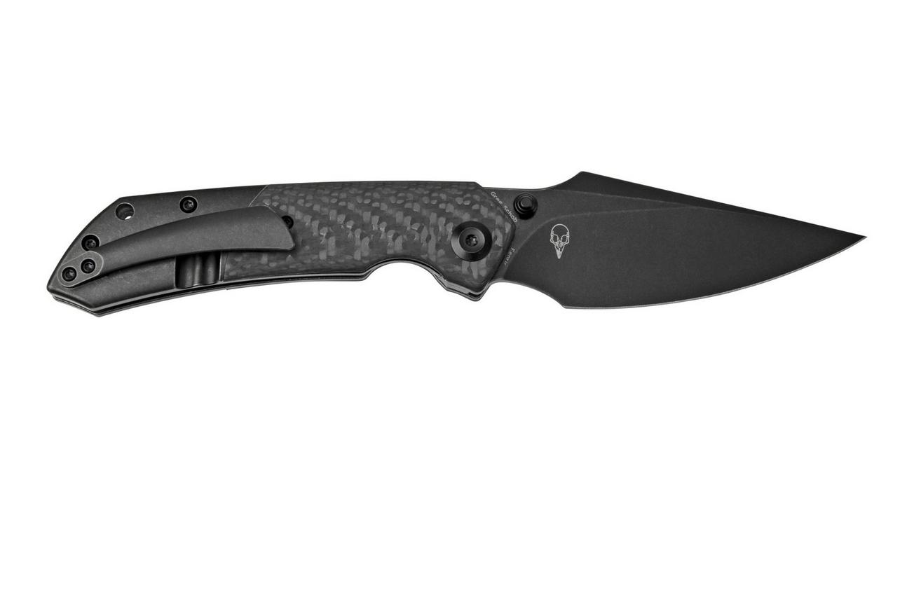 Kansept Fenrir K1034A4 Black, Carbonfiber zakmes, Greg Schob design