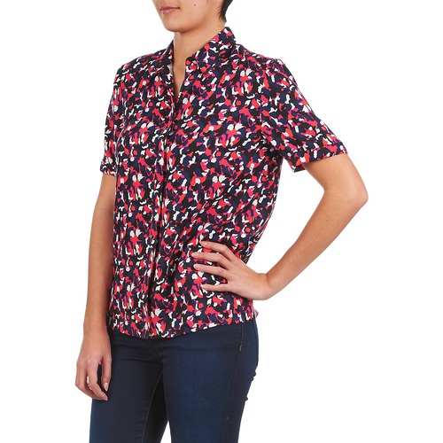 American Retro - NEOSHIRT - Noir / Rose / Orange