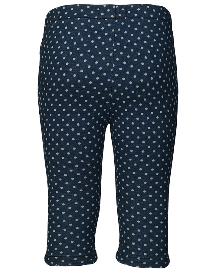Capri-Leggings DOTS in dunkelblau