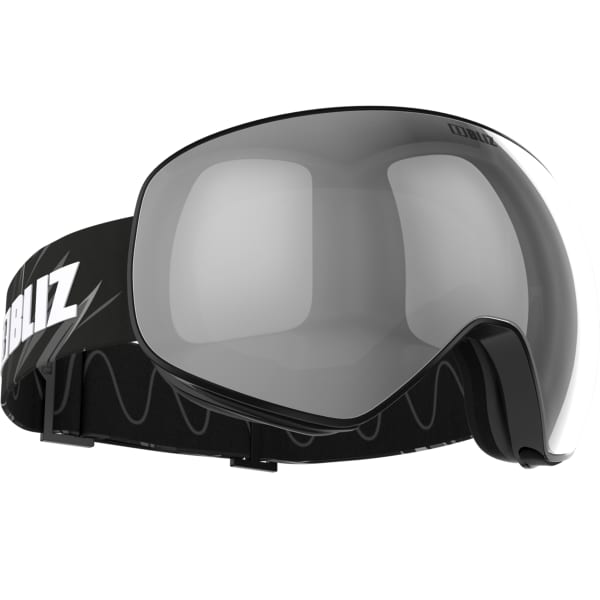 Masque de ski BLIZ FLOZ MATT BLACK/BROWN W SILVER MIRROR