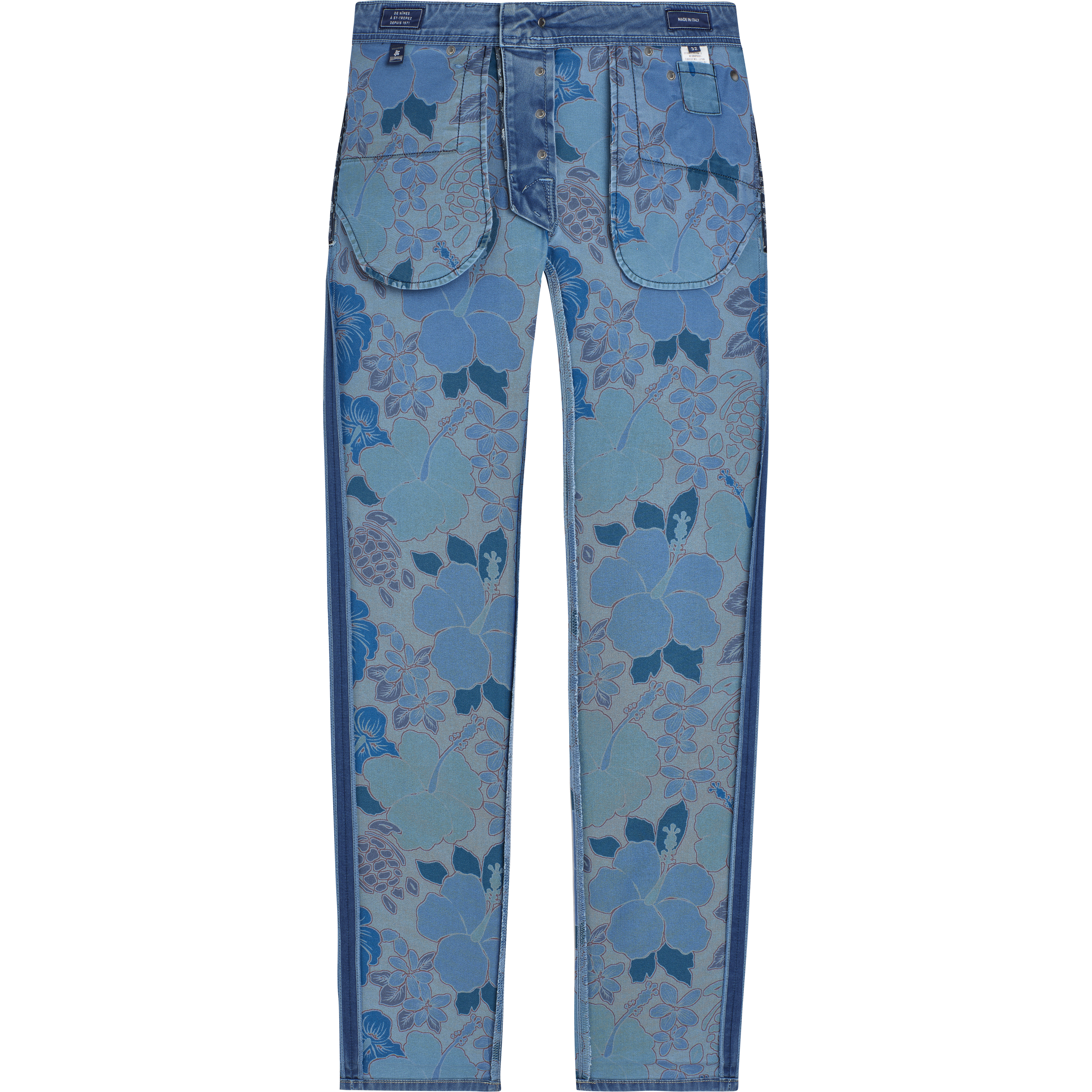 Jean Coupe Droite Homme Tropical Turtles