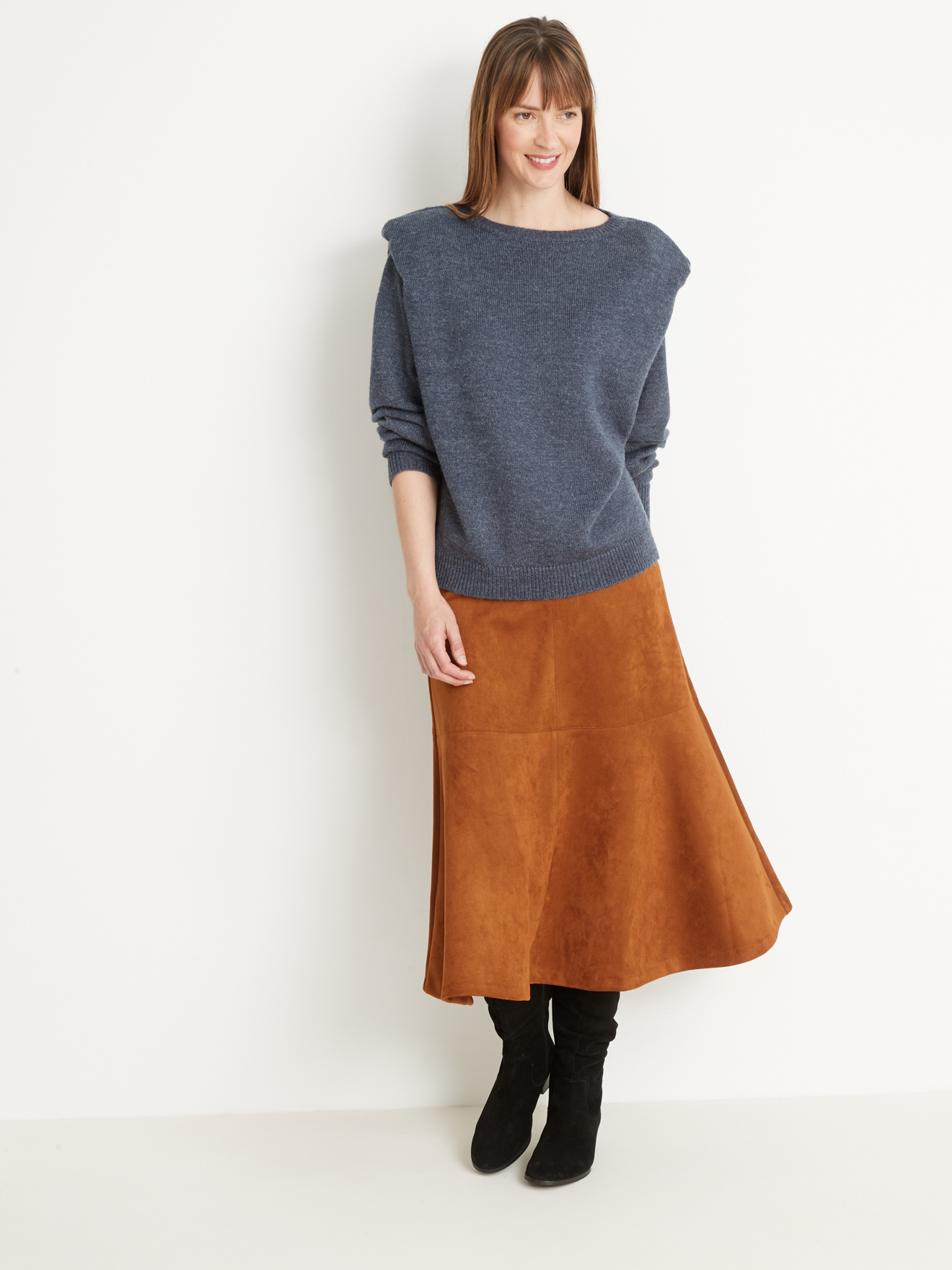 Pull à fines épaulettes
