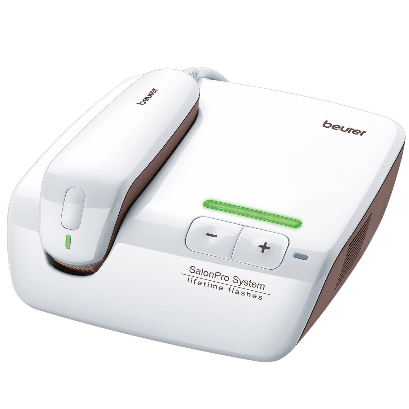 Beurer Épilateur à lumière pulsée  longue durée IPL 250 000 flash blanc