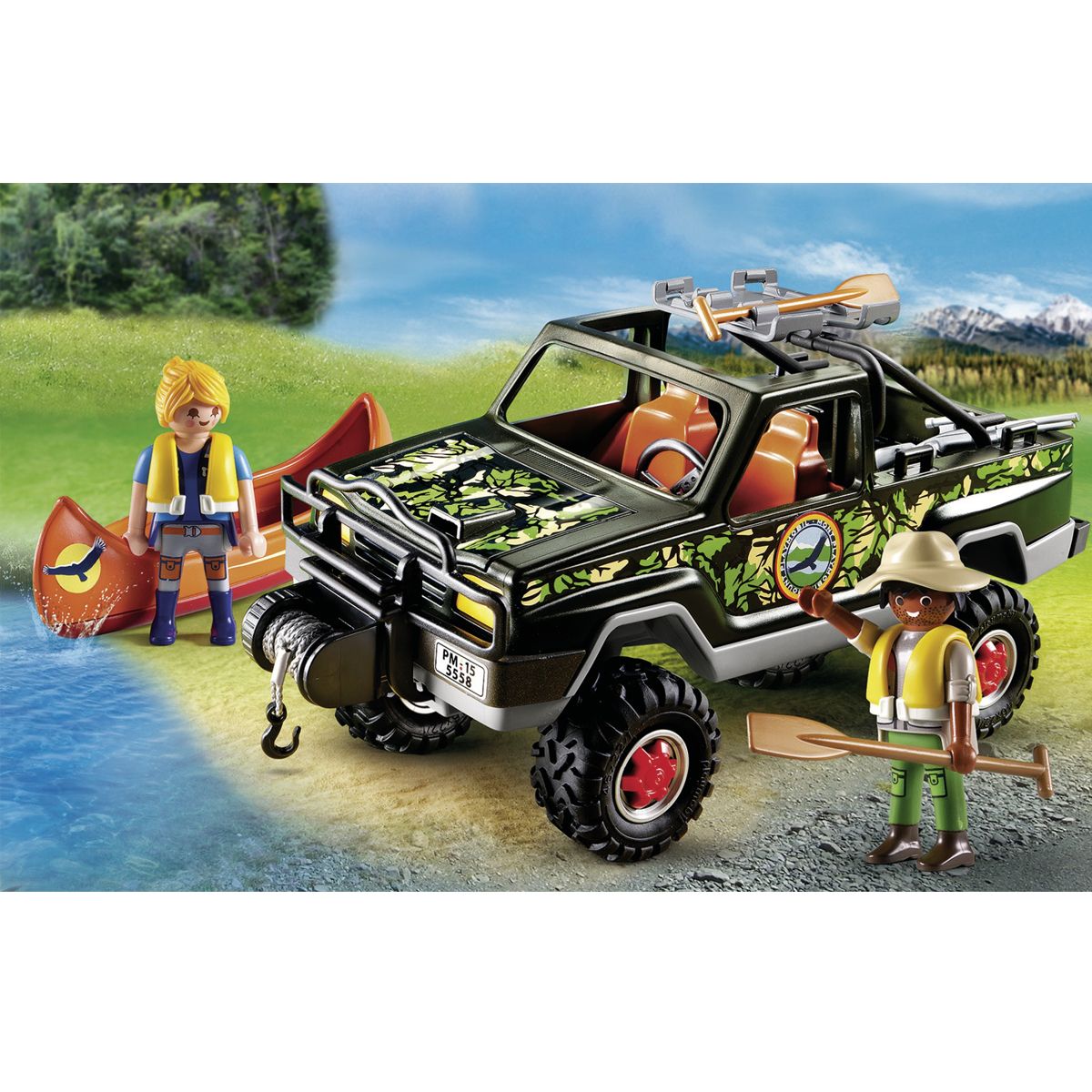 Pick-up des aventuriers Playmobil Wild Life 5558