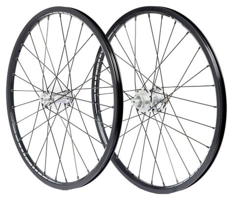Paire de Roues Alu Expert SD M08 Disc Pride Control 28h Polish