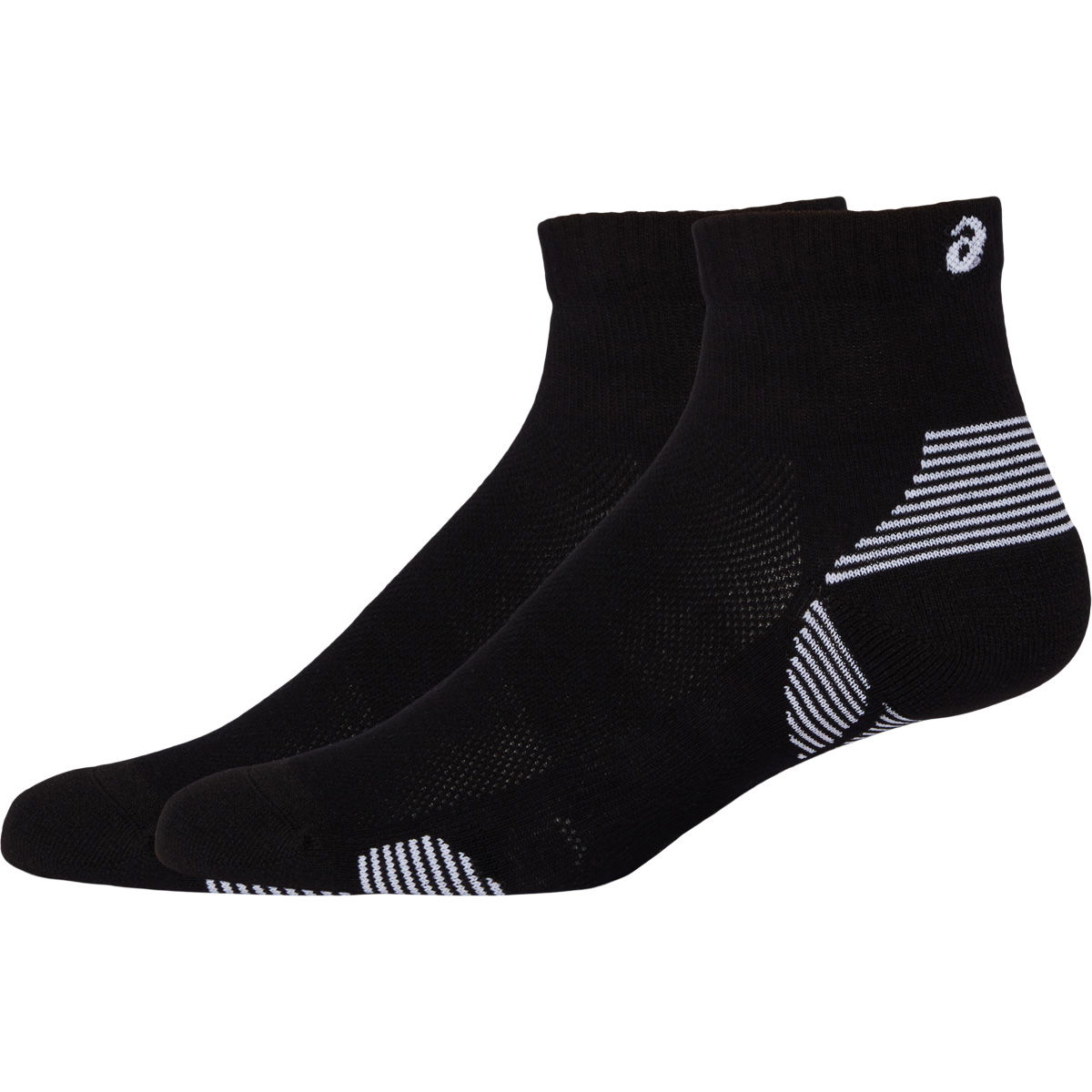 Asics Cushion Run Quarter 2-Pak Løbestrømper