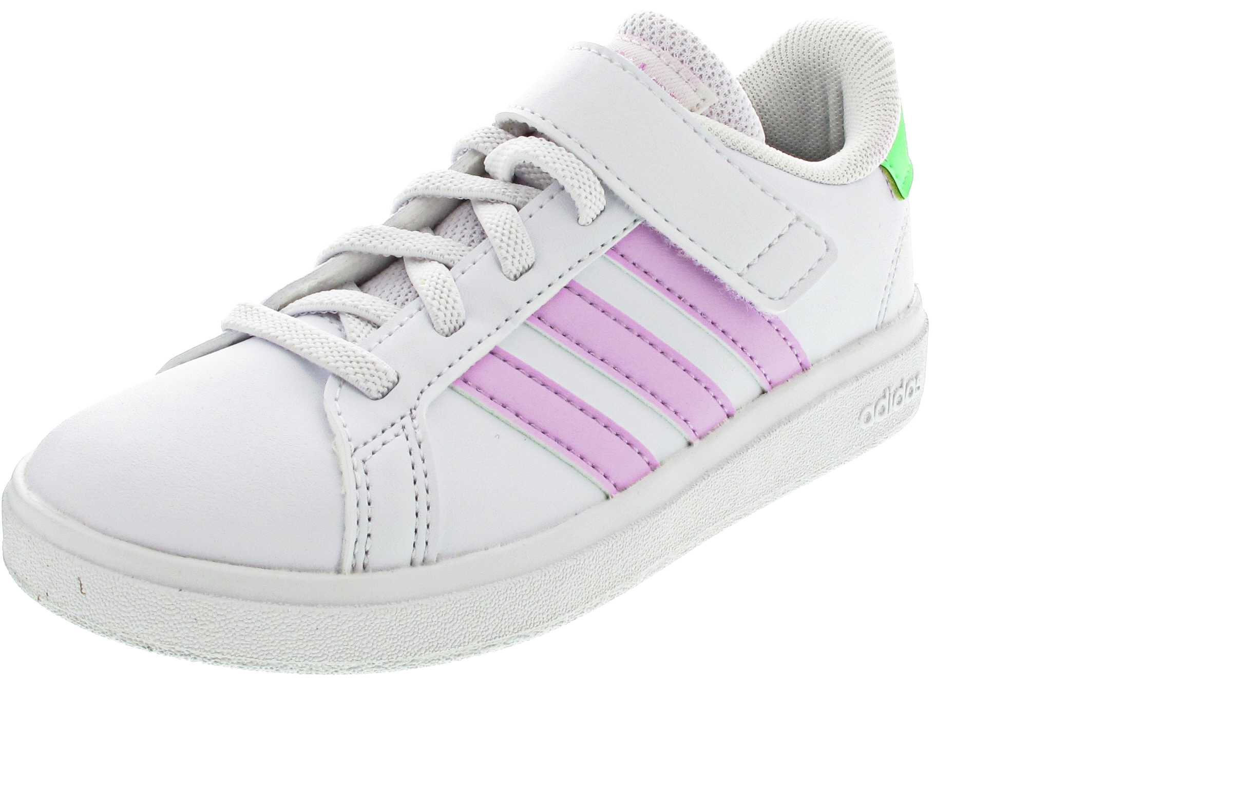 adidas Grand Court 2.0 EL K Sneaker Klett weiß