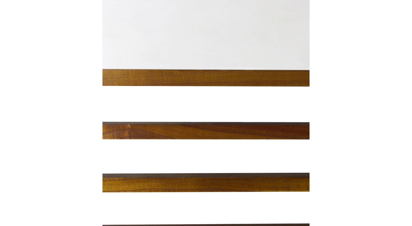 Tête de lit bois marron 165x5x135cm