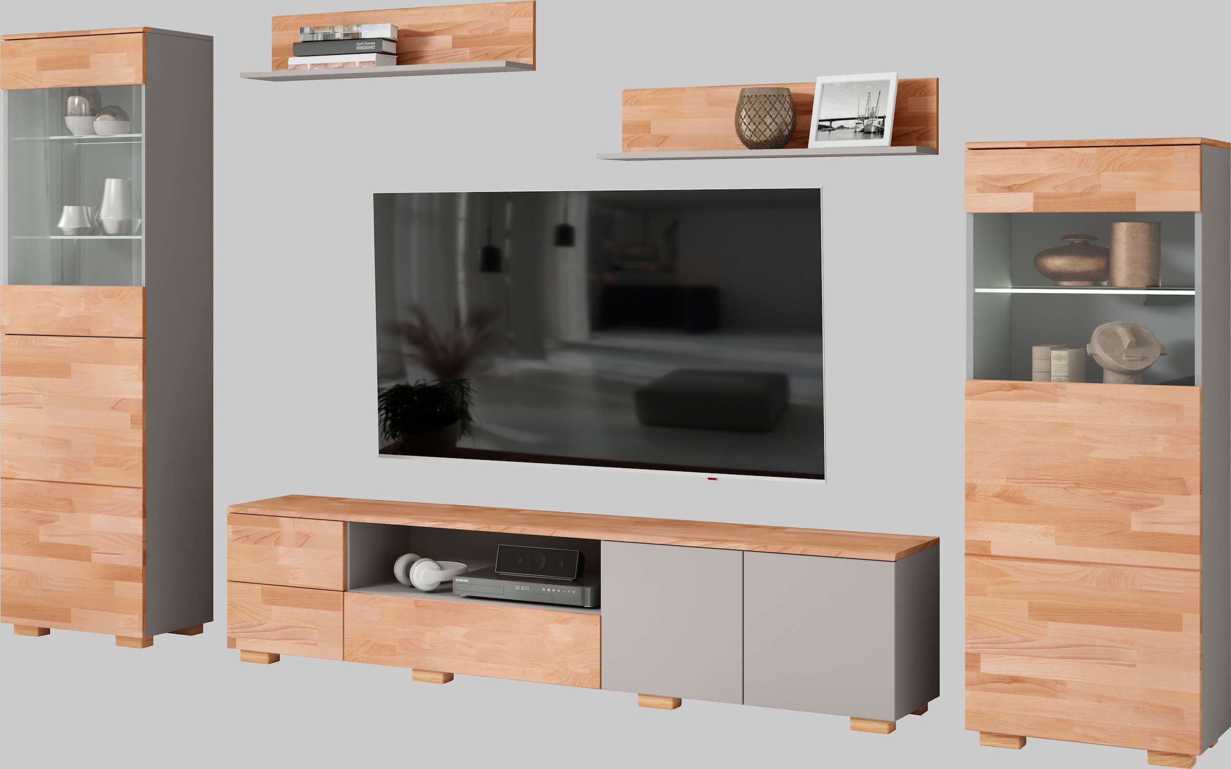 Home affaire Wohnwand 5 Stk. tlg.