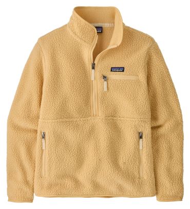 Polaire Patagonia Retro Pile Marsupial Jaune Femme