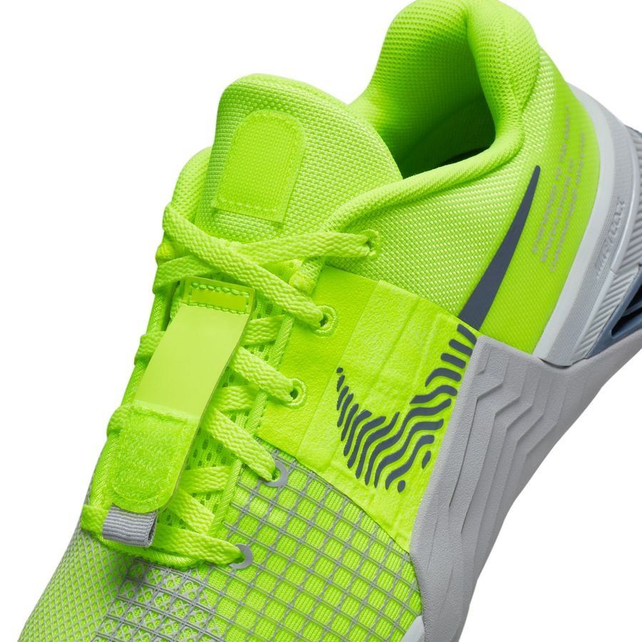Nike Chaussures d'entraînement Metcon 8 - Jaune Fluo Bleu/Gris