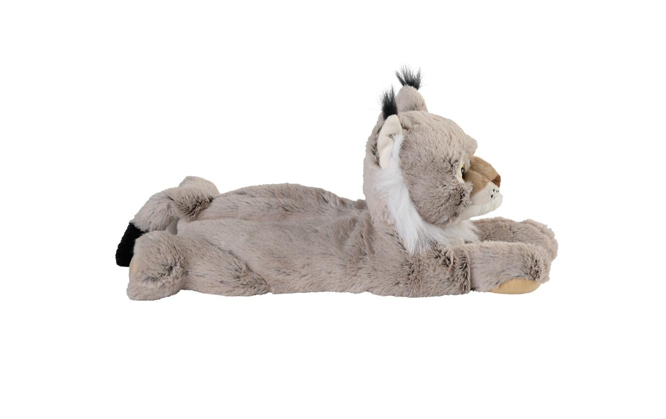 Wärmekissen Luchs mit Lavendel-Füllung 36 cmKuscheliges Plüschtier zum Aufwärmen