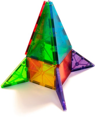 MAGNA-TILES Clear Colours Byggesett 32 Deler