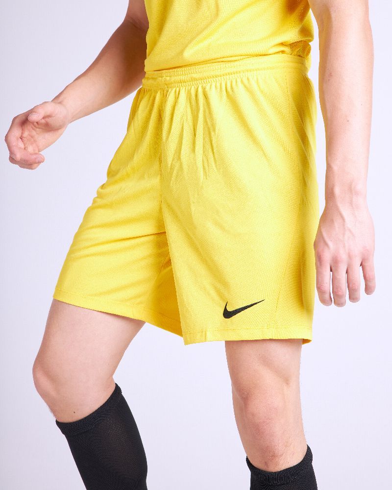 Short Nike Park III Jaune pour homme