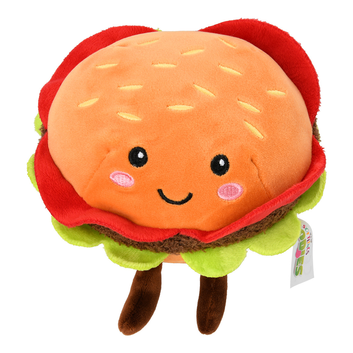 Topolino Softlings Foodies Patty mit Gesicht hellbraun / rot