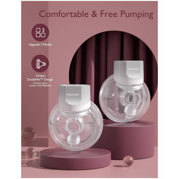 MomcozyMomcozy   S12 Pro Doppelte Milchpumpe grau