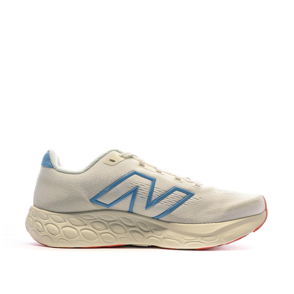 New Balance Chaussures de Running Écru/Bleu Femme New Balance 680