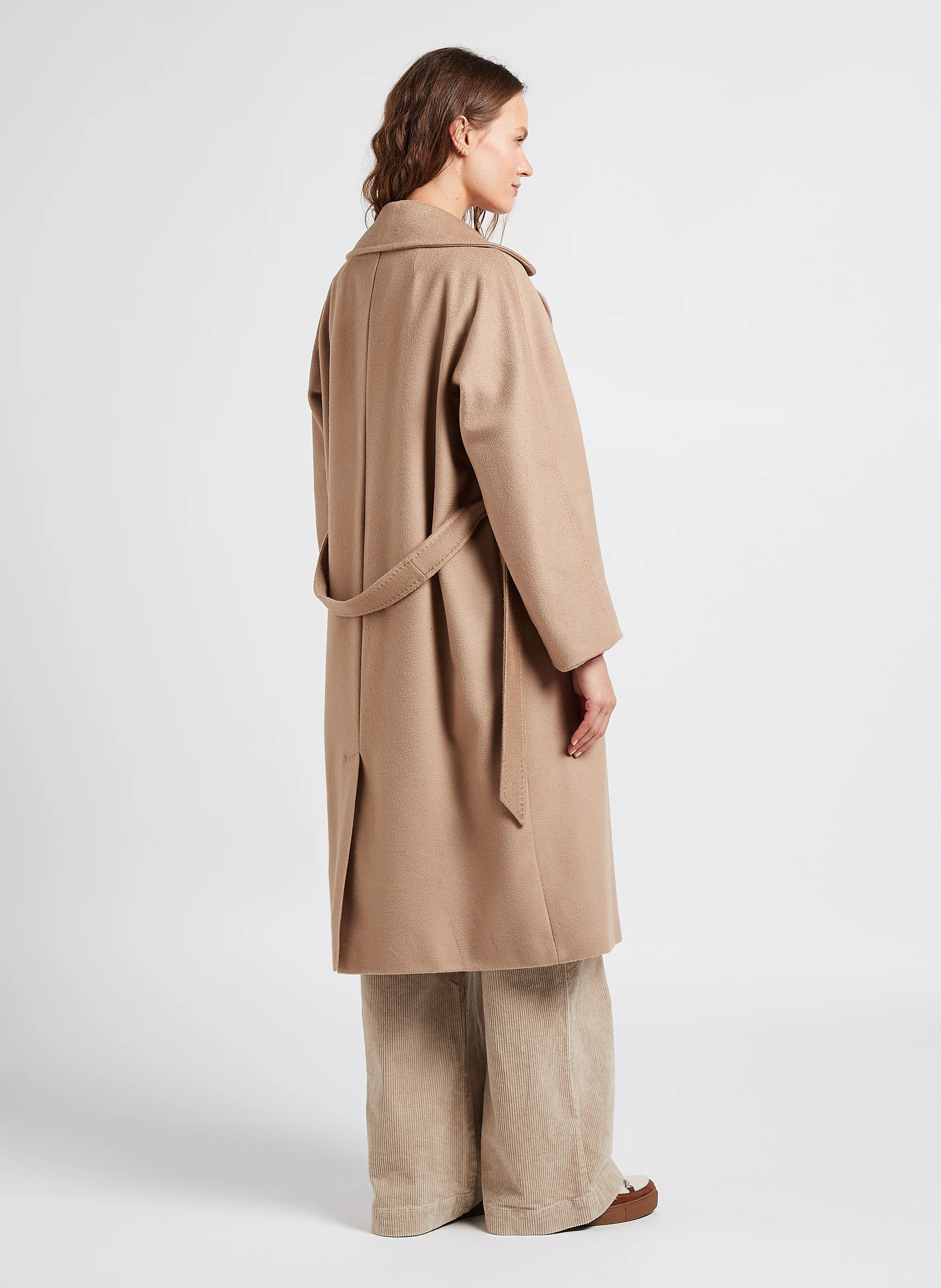 Pull ample col rond en cachemire | Multicolore