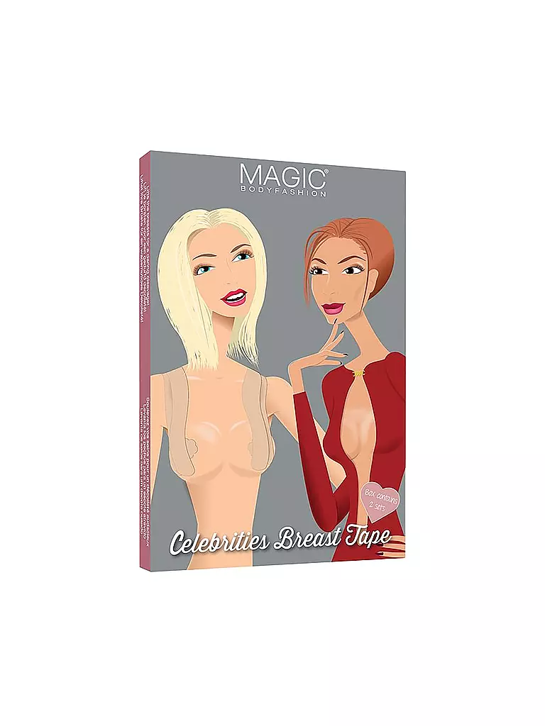 MAGIC BODYFASHION Brust-Tape - Celebrities Breast Tape beige