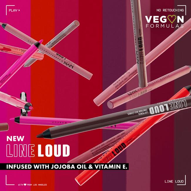 NYX Professional Makeup Line Loud Lipliner 16 Magic Maker