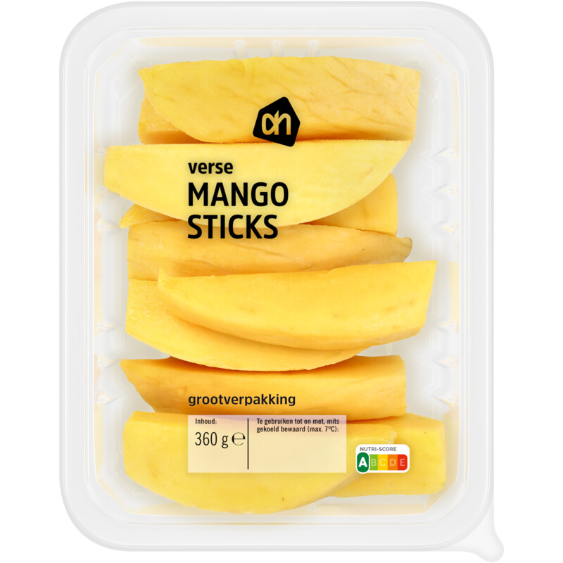 AH Verse mango sticks grootverpakking