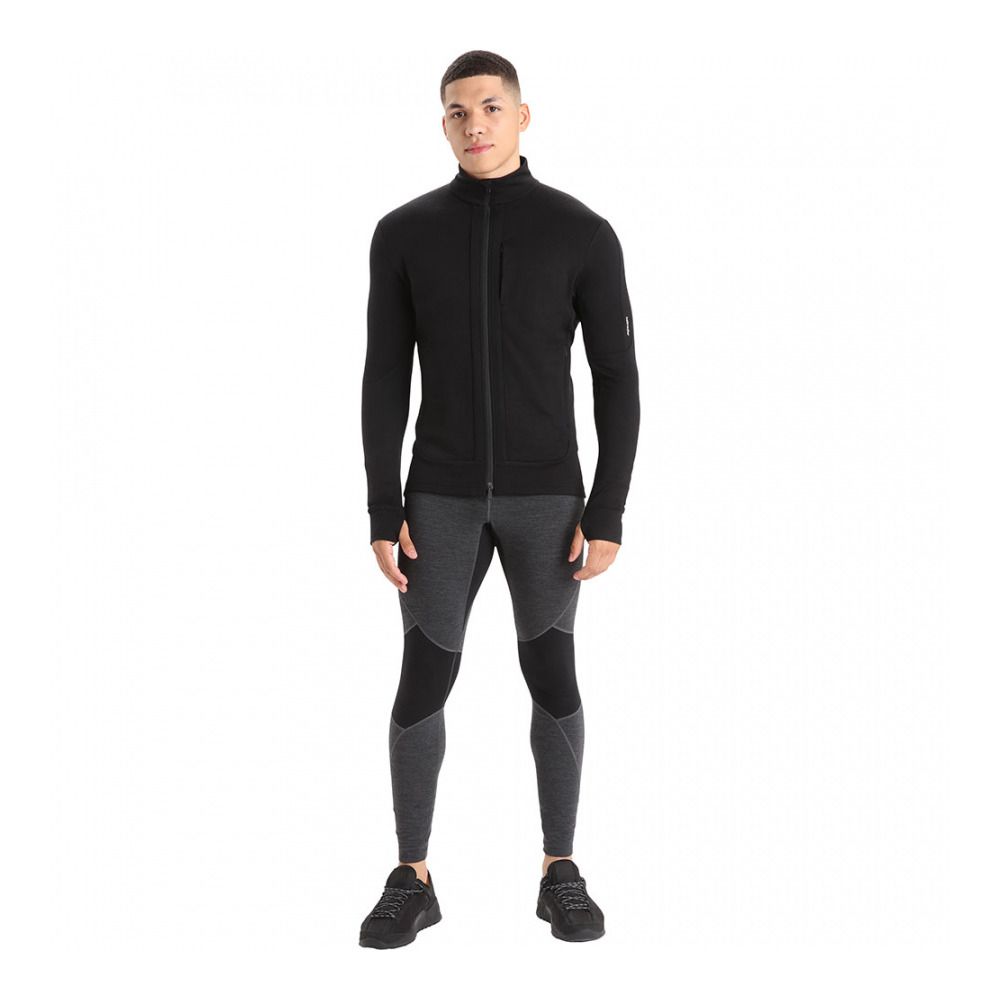Icebreaker QUANTUM III - Sweat Homme black