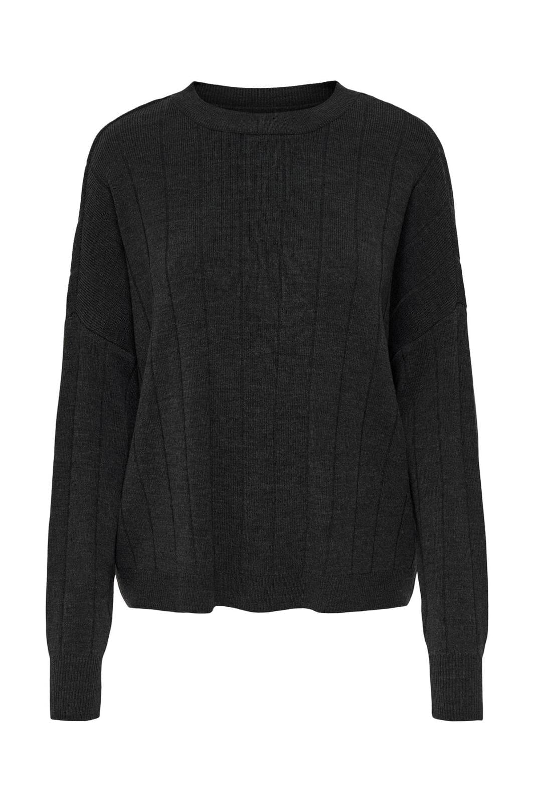 Only Onltess Ls O-Neck Knt 4630570 dark grey melange