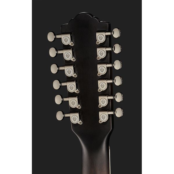 Guild F-2512CE Deluxe Trans Black B.