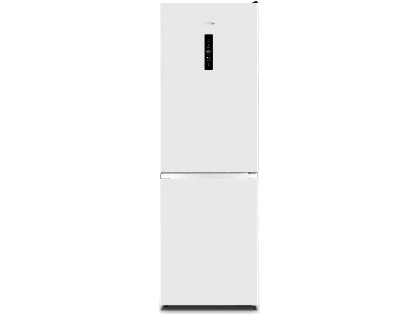 Gorenje N619EAW4 - Køleskab/fryser - bund-fryser - bredde: 59.5 cm - dybde: 59 cm - højde: 186 cm - 304 liter - Klasse E - hvid