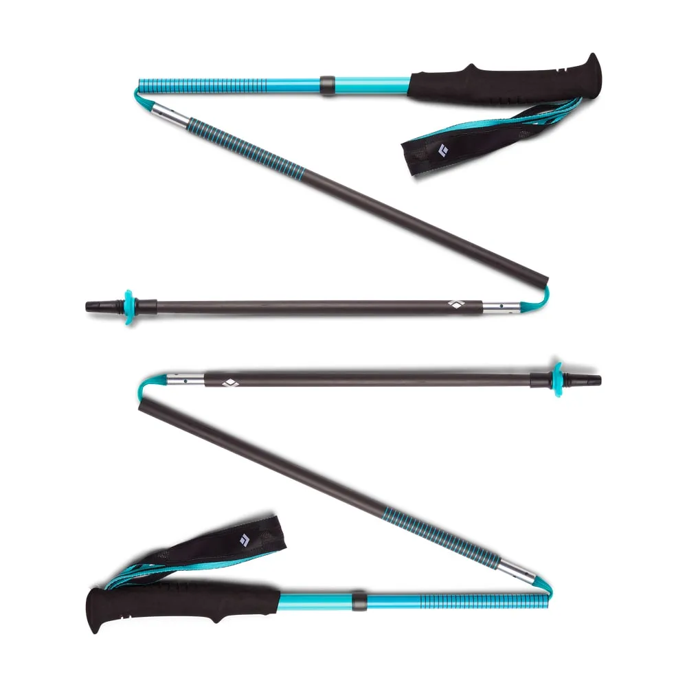Black Diamond Women's Distance Carbon Z Poles Dark Patina