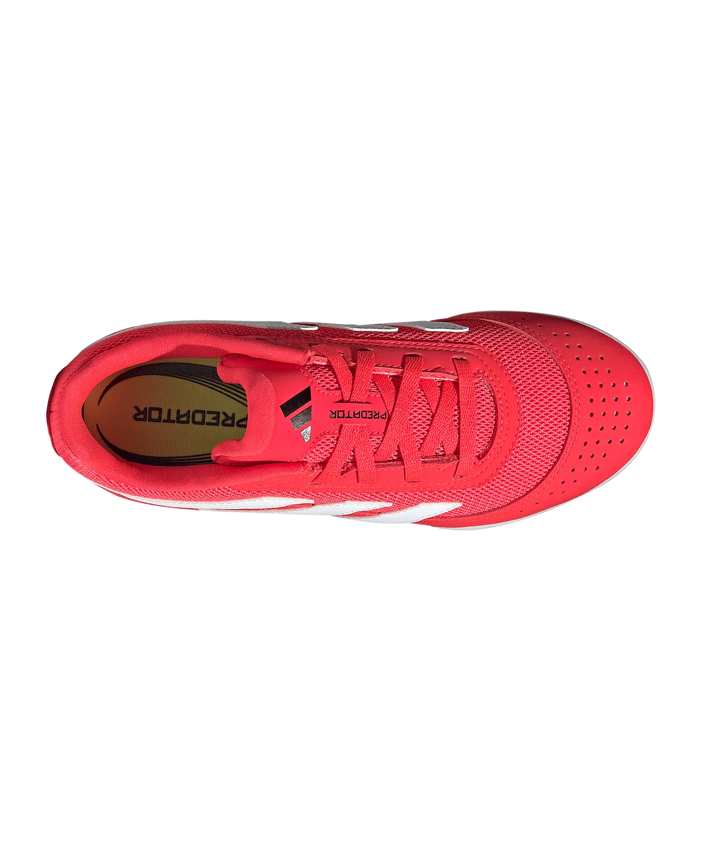adidas Predator Club IN Pure Victory Kids Rot