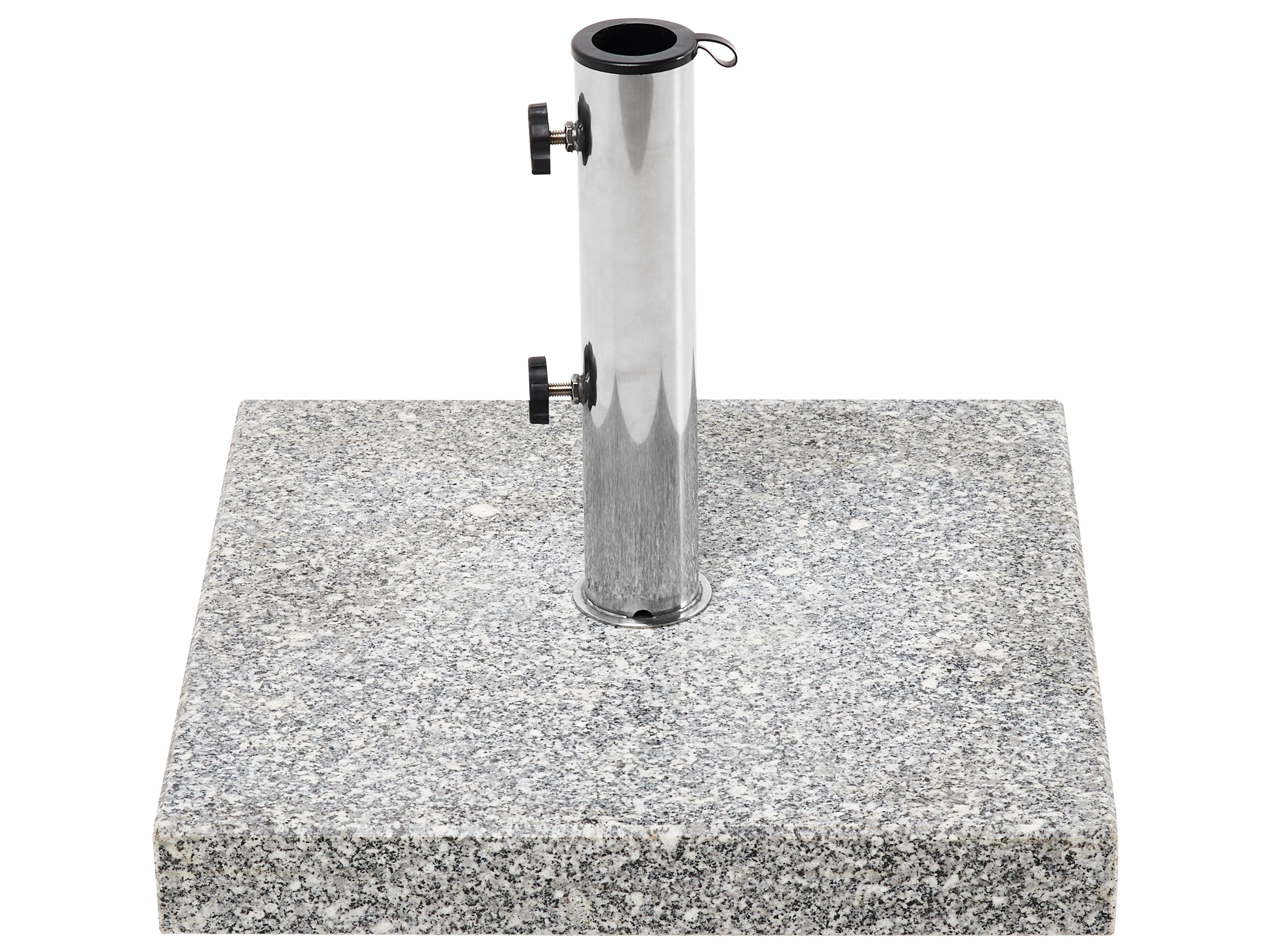 Parasolvoet CERZETO Grijs Vierkant 30 kg