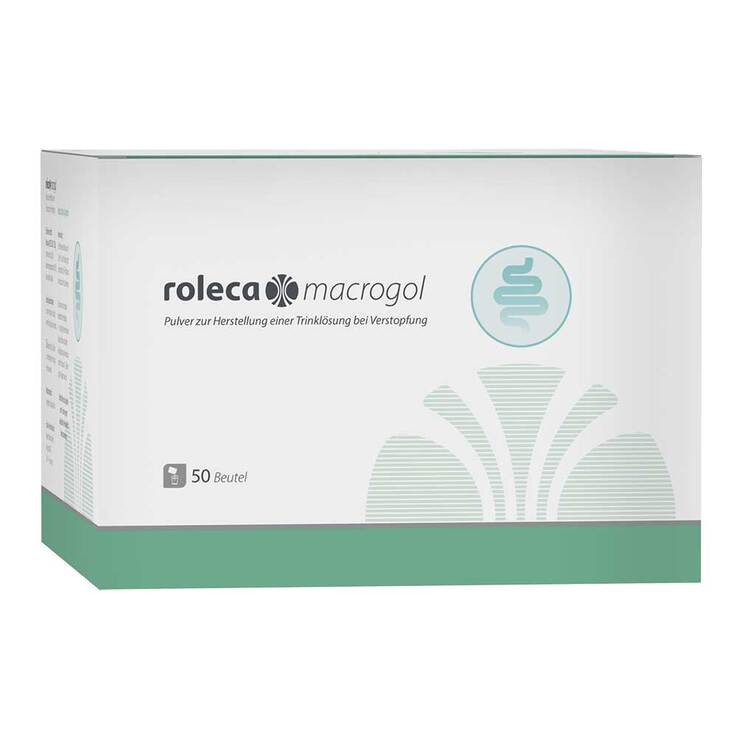roleca® macrogol Pulver zur Herstellung einer Lösung bei Verstopfung, 50 St